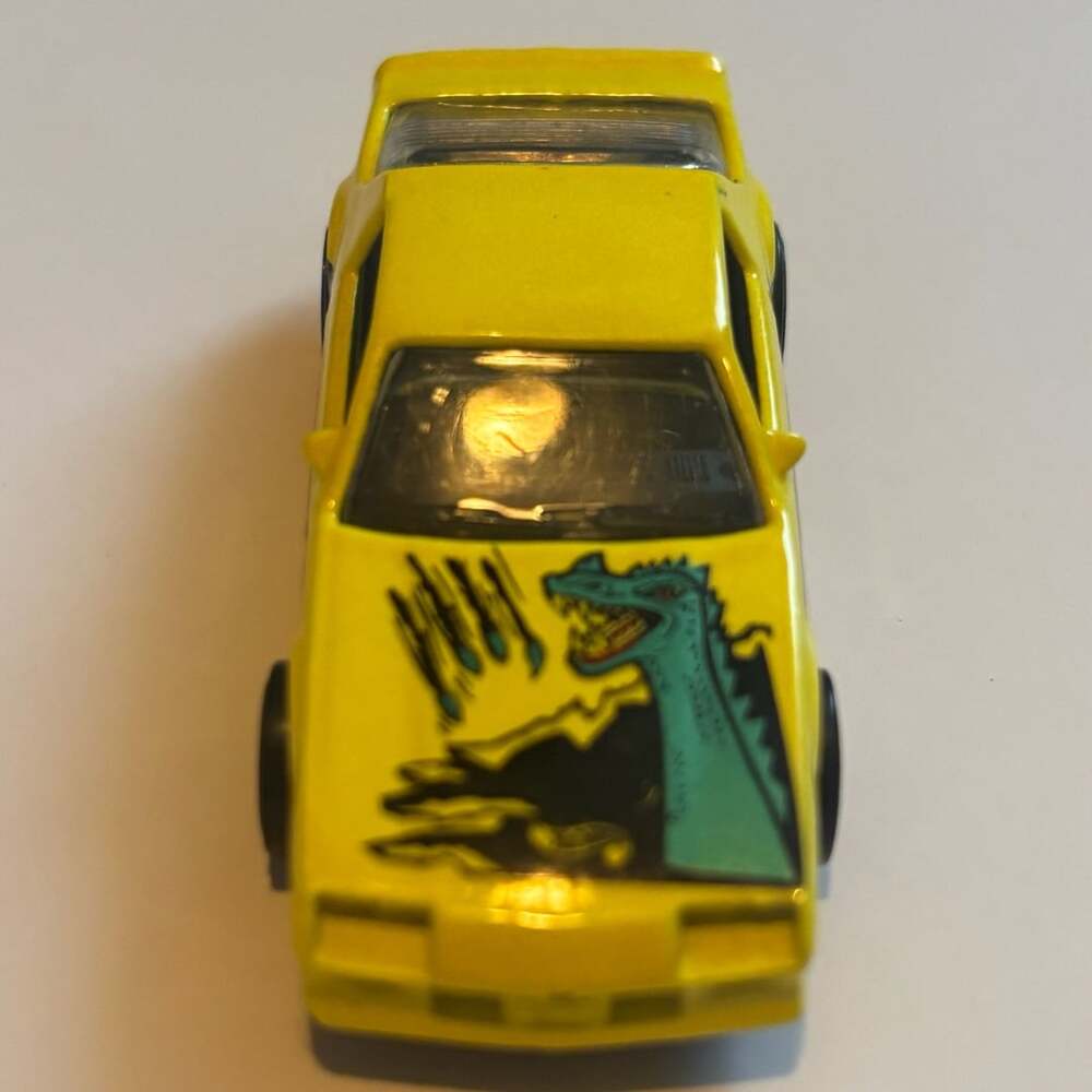 Vintage Hot Wheels 1983 Blown Camaro Z28 Street Beast Yellow with Green